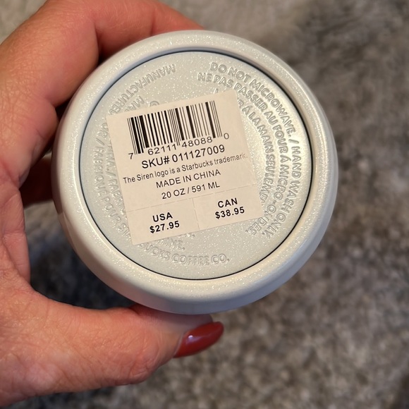 NWT Stainless steel Starbucks tumbler - Picture 3 of 5